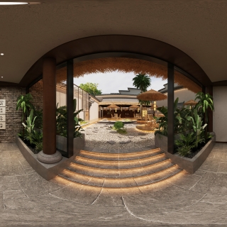 侘寂餐厅吧台区 (1)