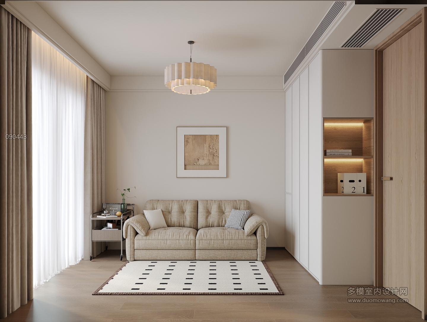 1卧室_多功能房