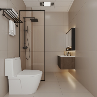 现代卧室4卫生间2