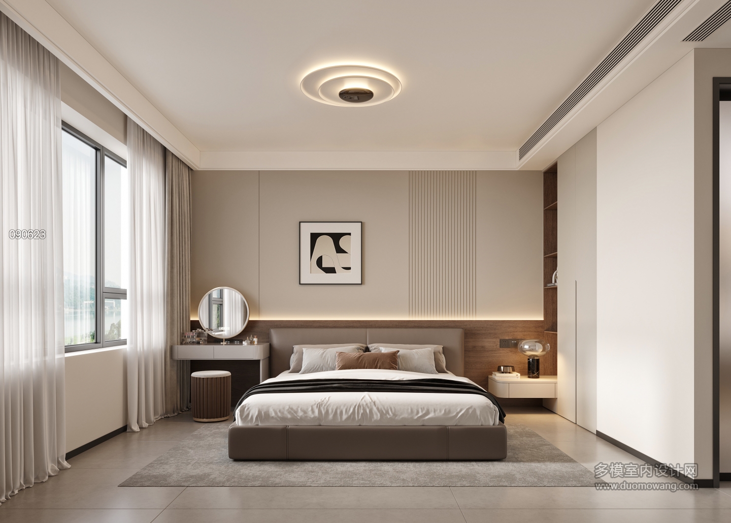 现代主卧