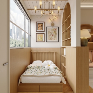 美式乡村_床头静态