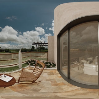 西班牙阳台全景