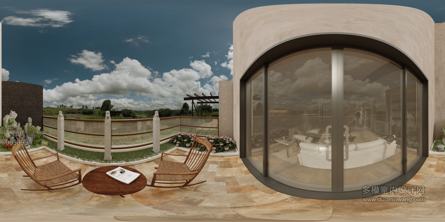 西班牙阳台全景