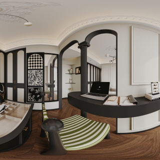 法式卧室衣帽间