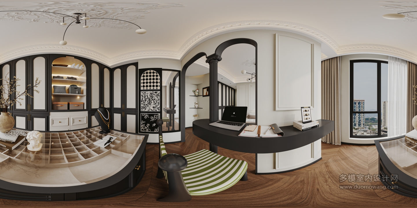 法式卧室衣帽间