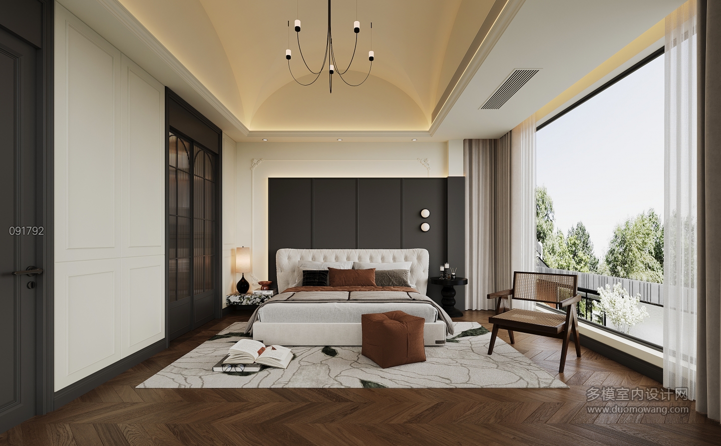 现代三楼主卧单张