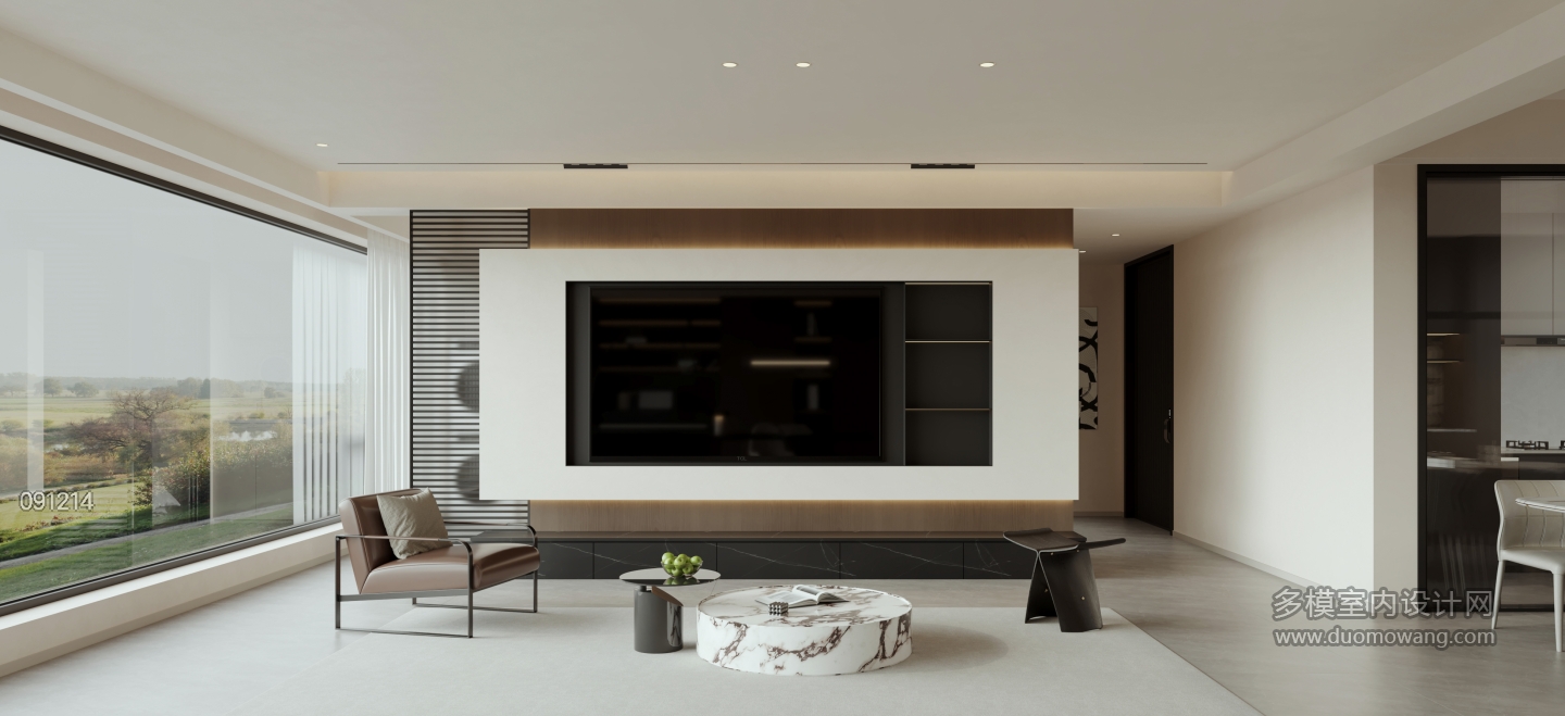 现代 客餐厅 单张3