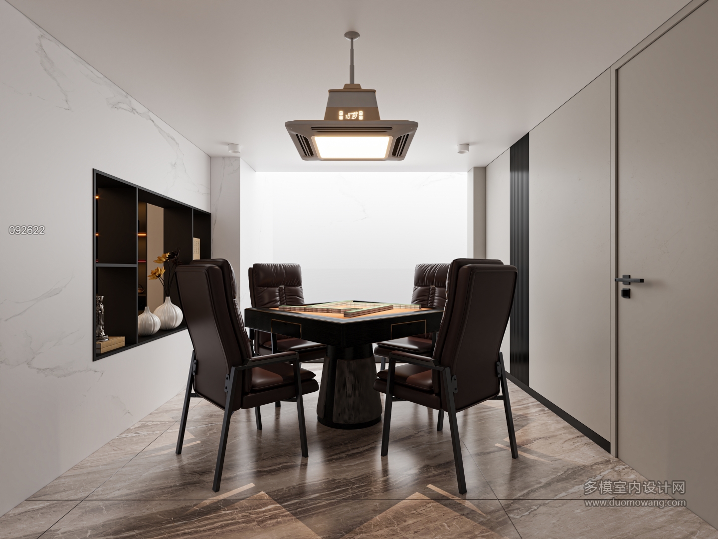 现代负一棋牌室