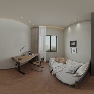 现代 次卧2 全景