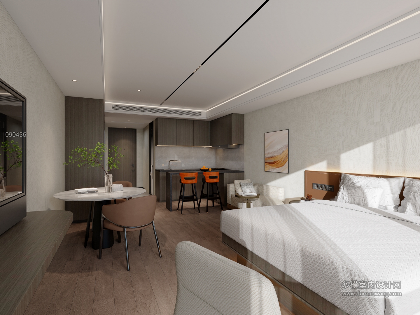 现代公寓B特写1