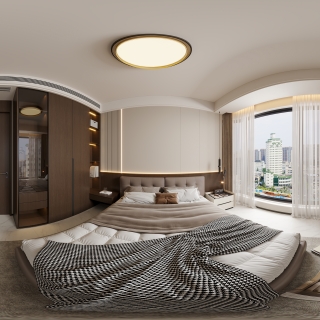 现代老人房全景