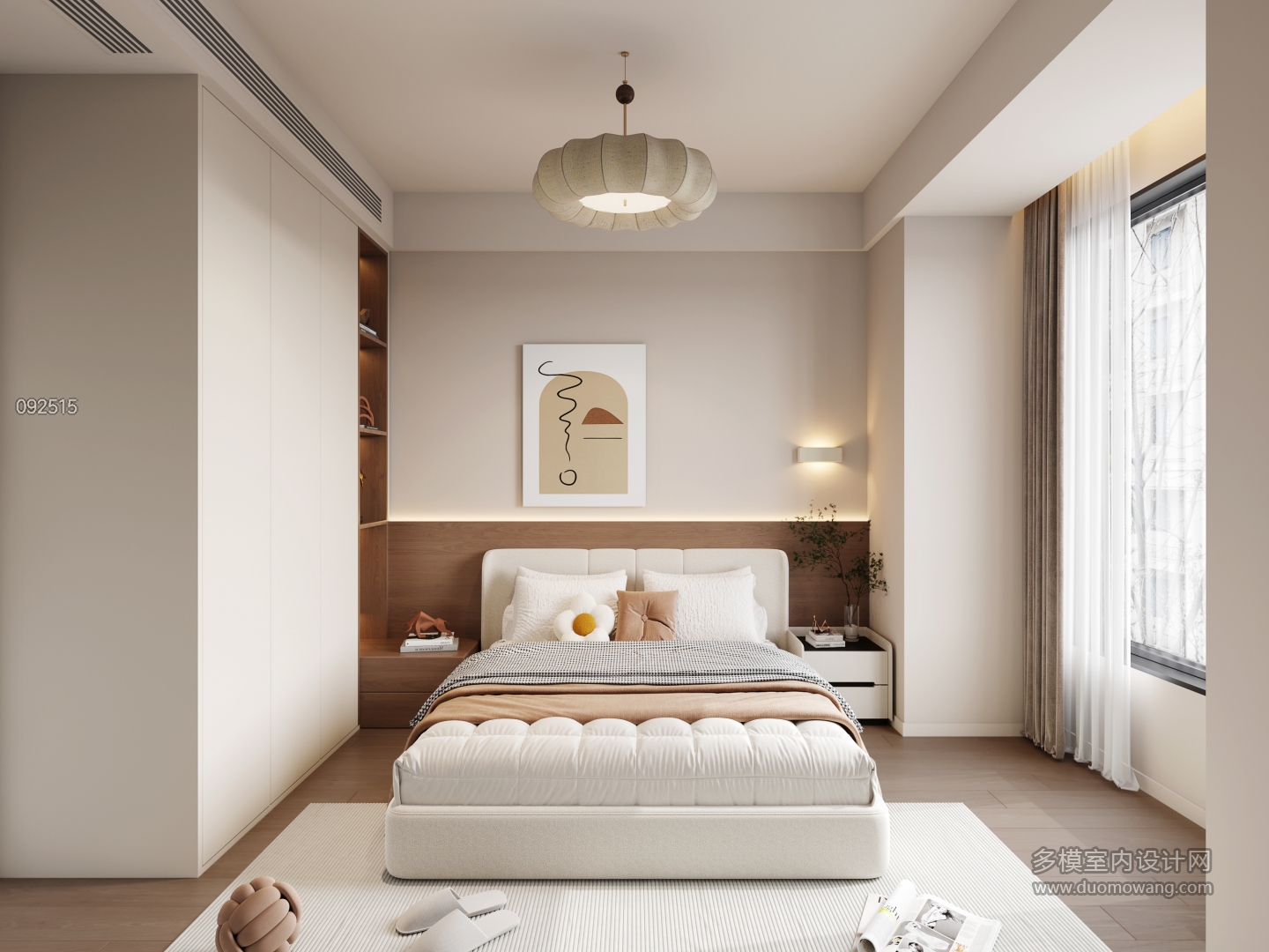 11现代中古风次卧单张