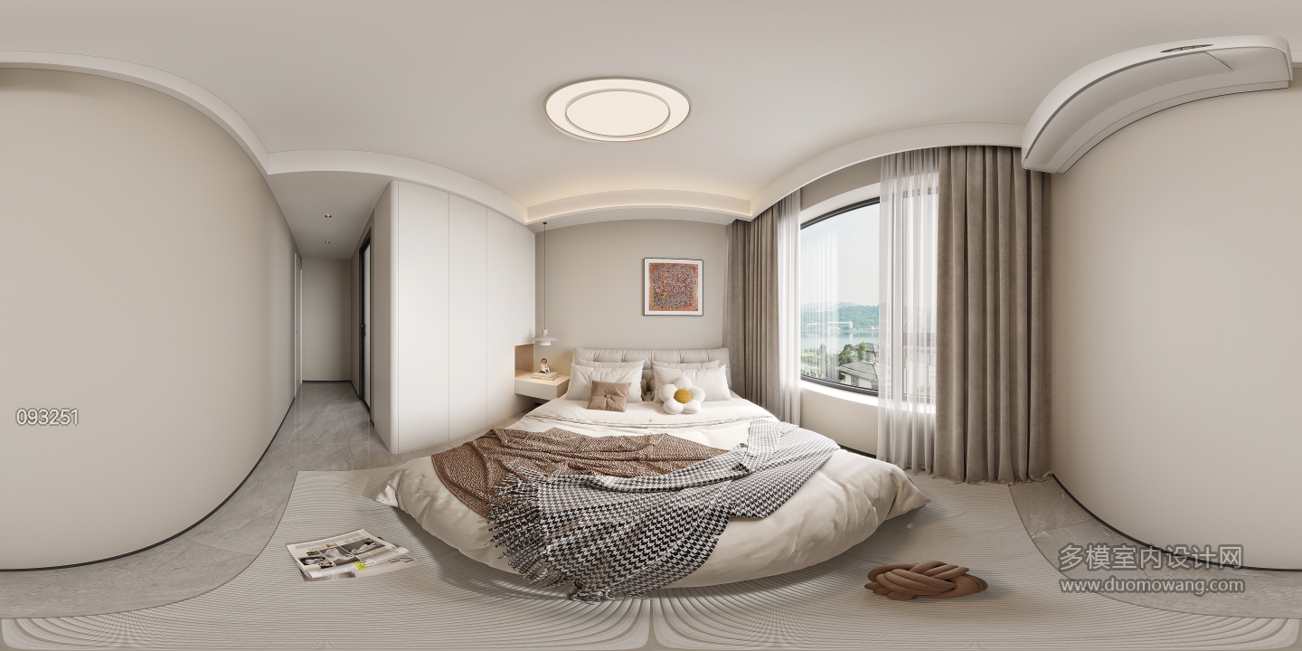 现代3主卧全景_0000