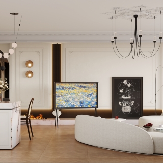 3法式中古风电视面