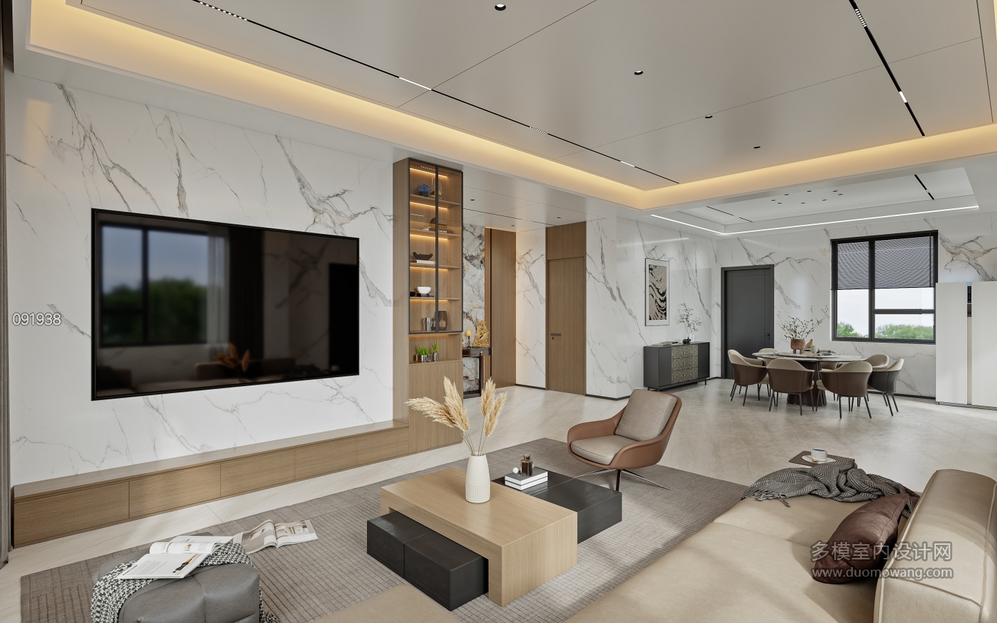 傅总自建房_一层客厅003