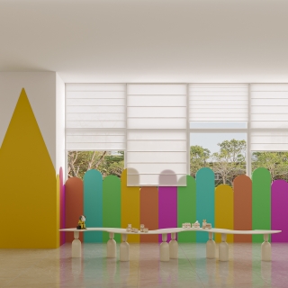 现代幼儿园特写1