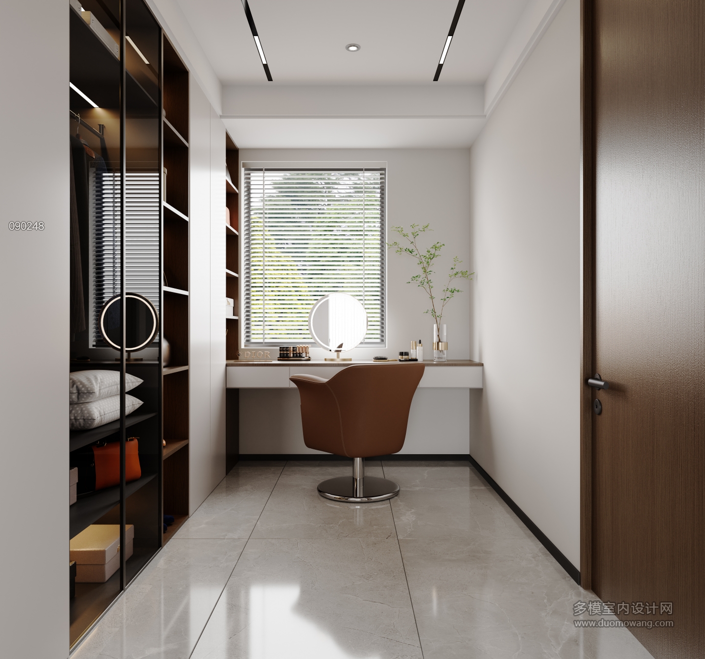 创立府邸_单张衣帽间