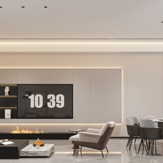 现代1 楼电视背景