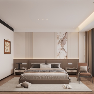 现代主卧1