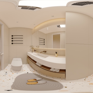 分钟寺一号院_全景卫生间