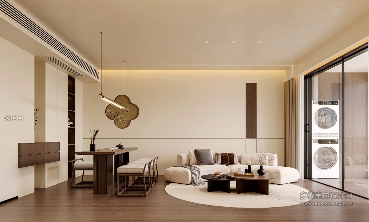 宋氏2f起居室透视