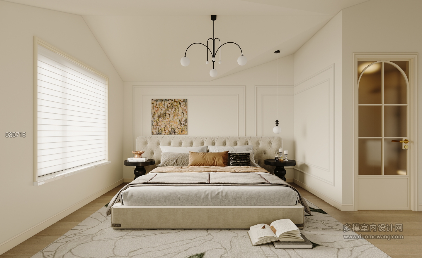 现代轻法三层次卧