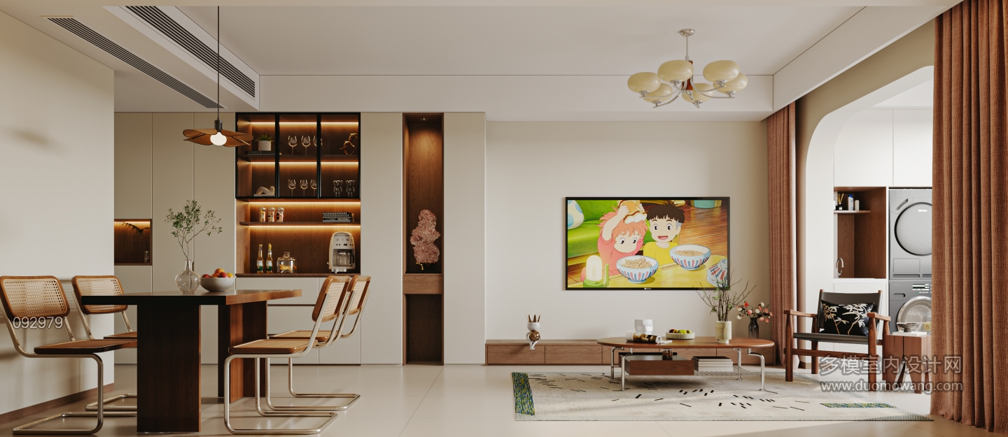 中古风客餐厅特写