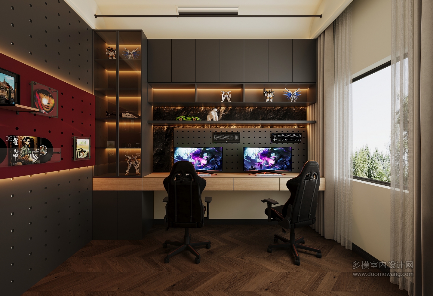 现代三楼电竞房单张