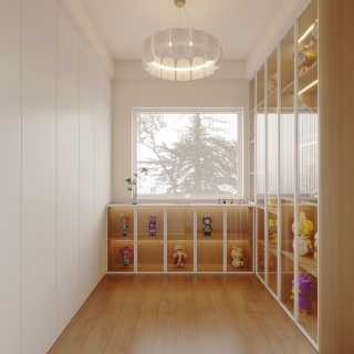 分钟寺一号院_单张衣帽间