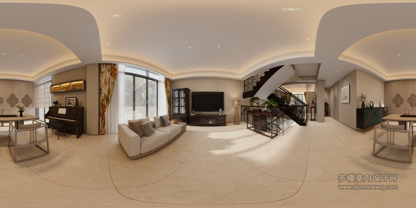 宋氏美学客厅全景