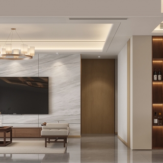 新中式电视背景