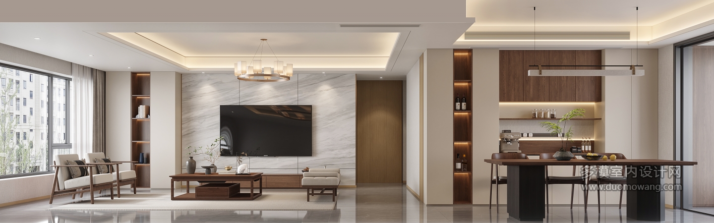 新中式电视背景