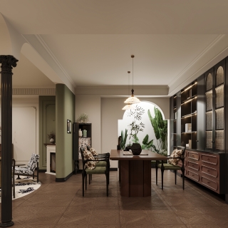 法式地下室茶区