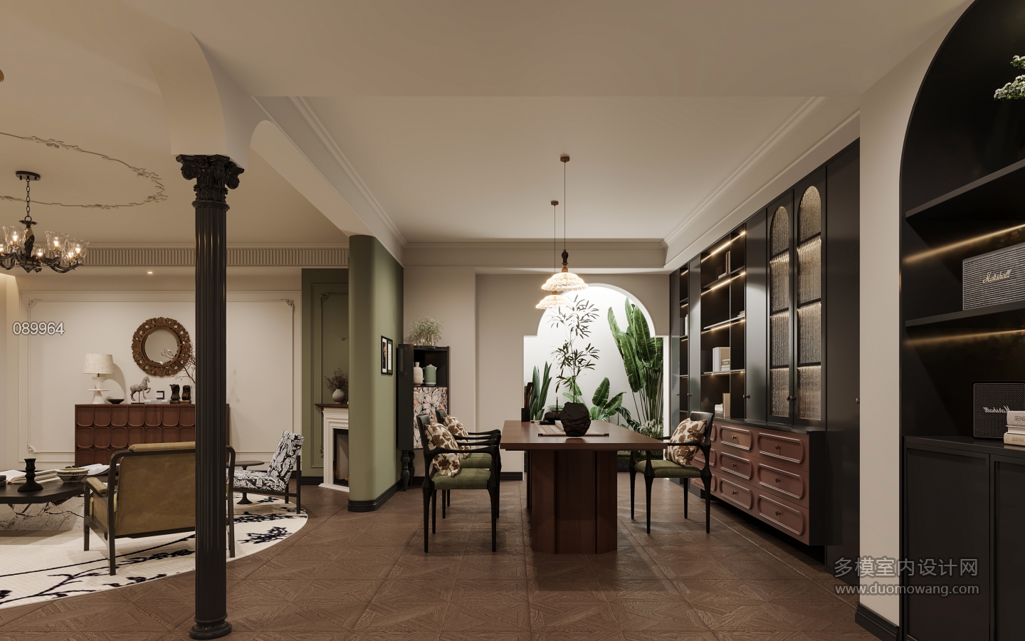 法式地下室茶区