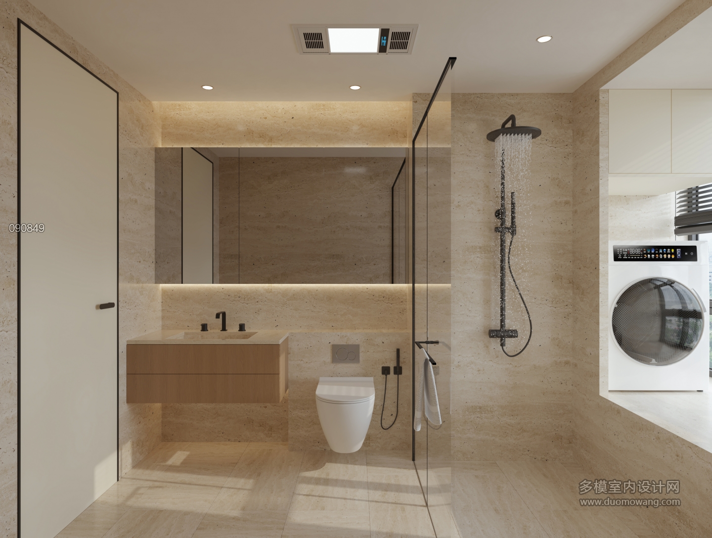 现代 主卫 单张