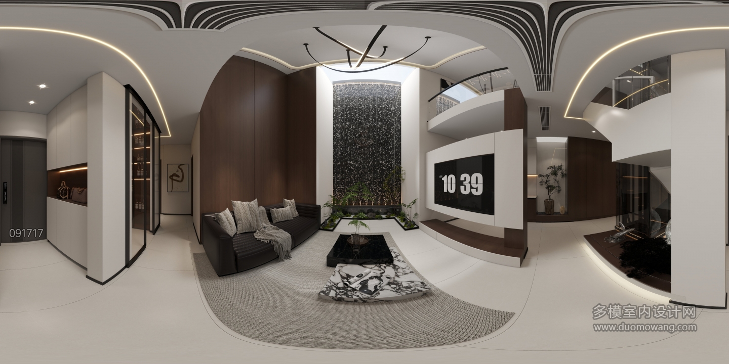 意式负一楼客厅