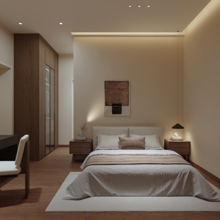 现代 主卧 单张3