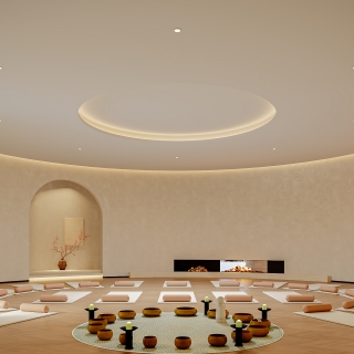 现代打坐休息区333