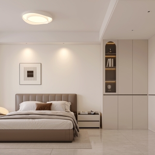 现代南次卧透视