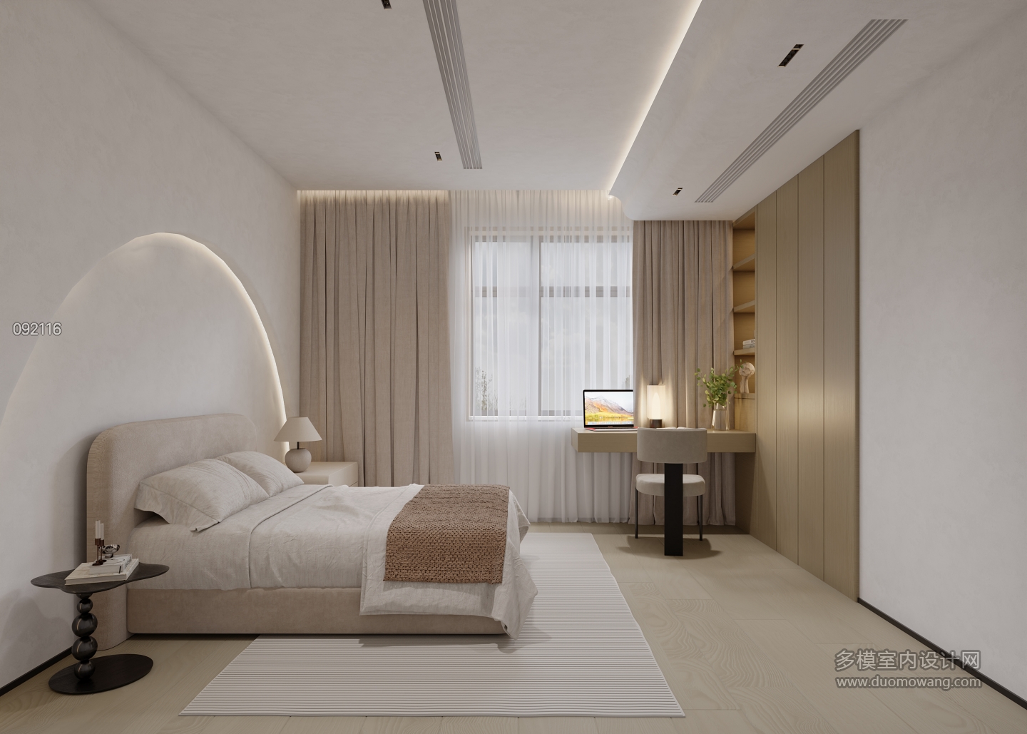 现代二楼女儿房静态