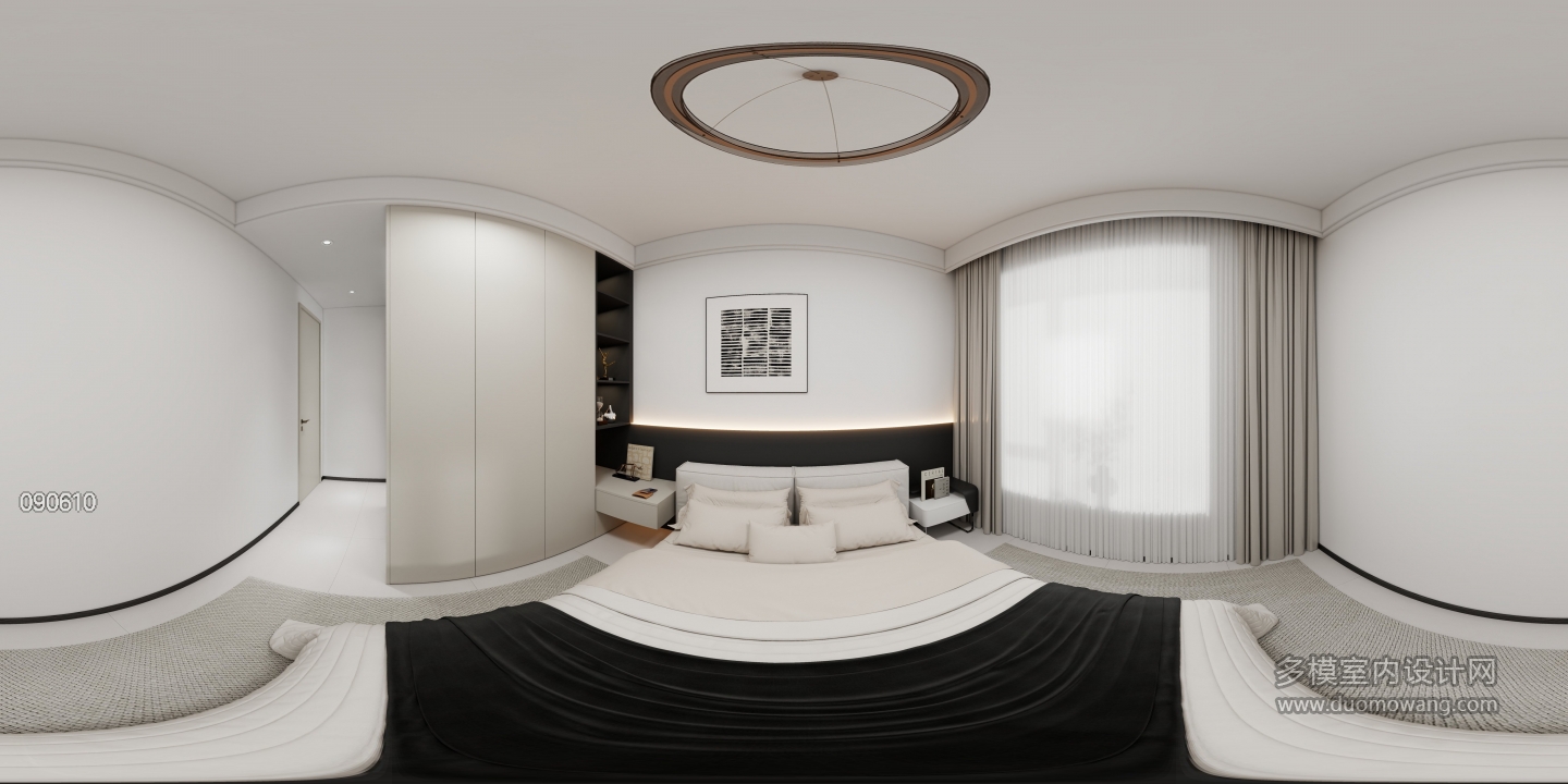 现代卧室