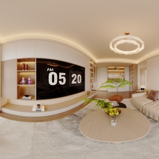 分钟寺一号院_全景客餐厅