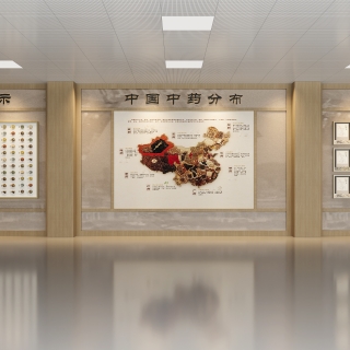 中药馆背景墙