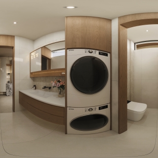 一楼卫生间全景