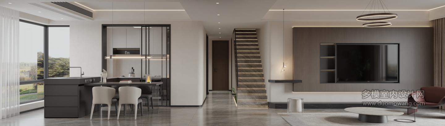 现代意式客餐厅 单张1