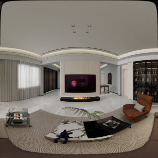 现代简约-一楼客厅