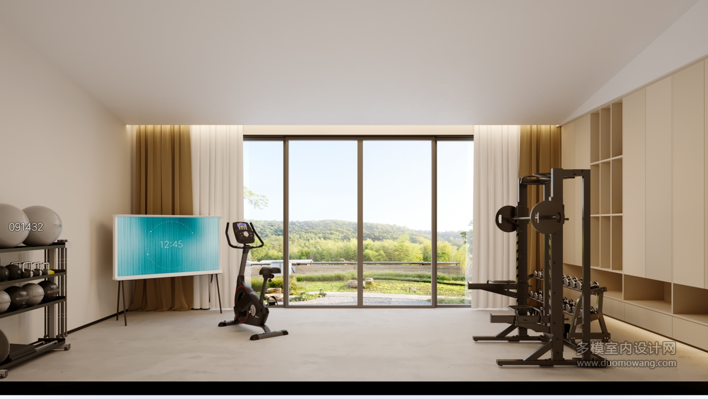 现代健身房