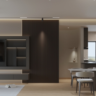 现代 客餐厅 单张1