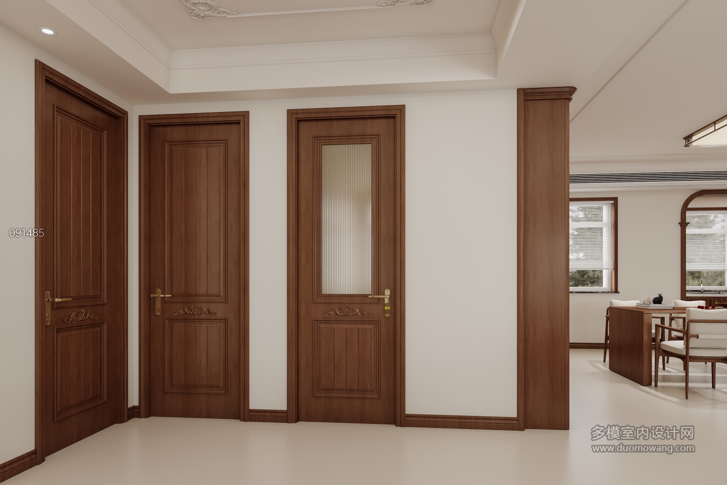 新中式-客厅特写