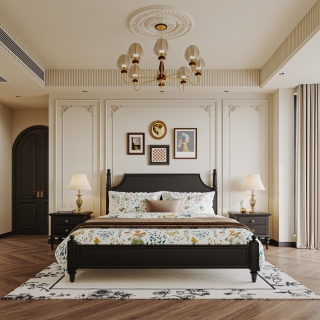 法式主卧特写